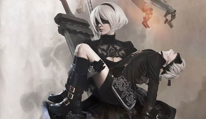 Cosplay de NieR: Automata / Foto de: Neji