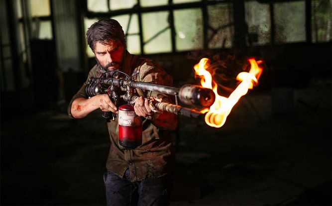 Cosplay de The Last of Us en Chernóbil