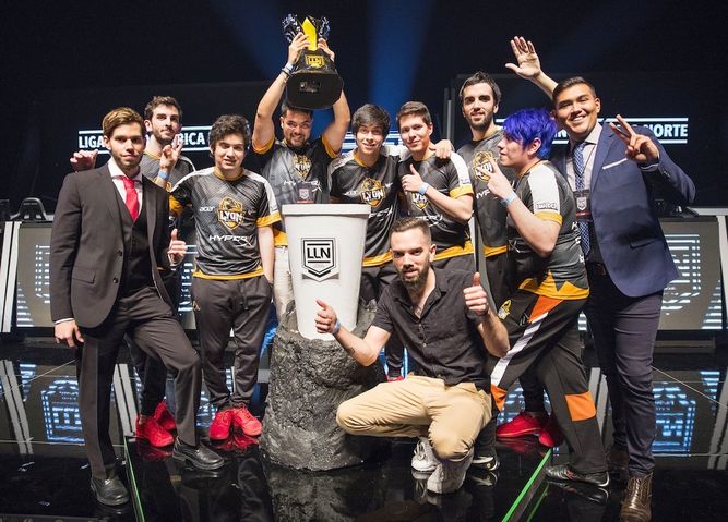 Lyon, campeones de la LLN en el mes de abril, precisamente contra Just Toys Havoks