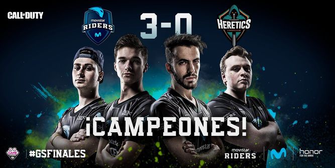 Movistar Riders, campeones de GAME Stadium