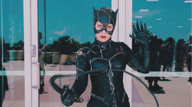 Catwoman en la SDCC 2017