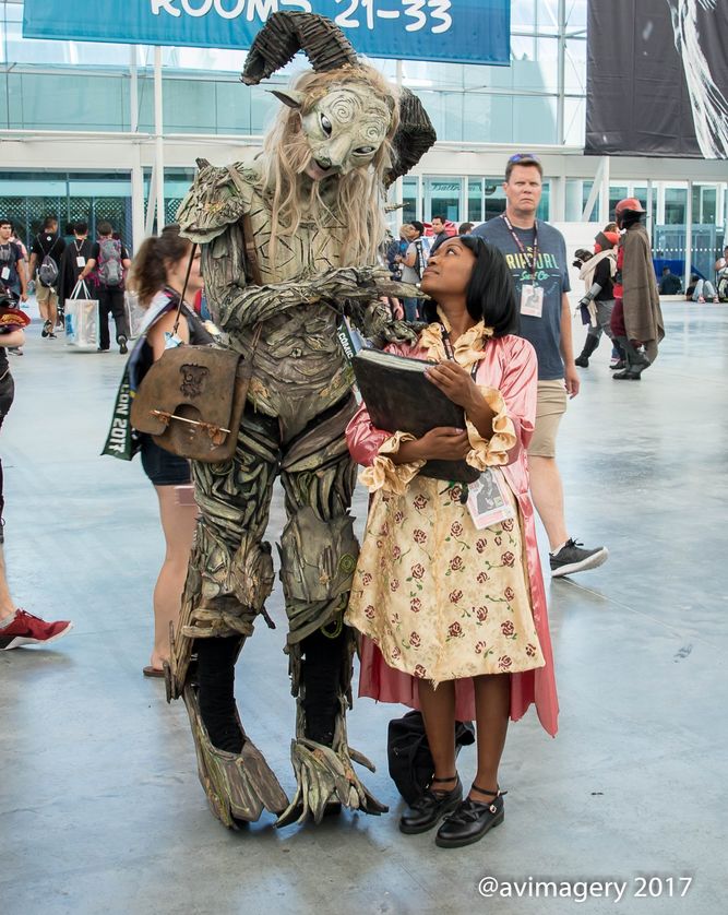 El fauno en la SDCC 2017