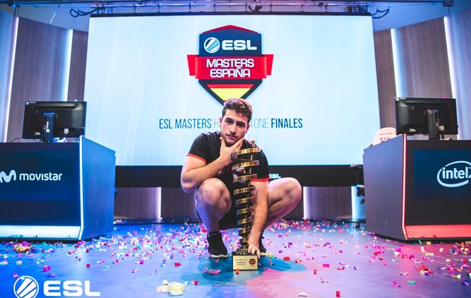 Kaisercillo, flamante campeón del ESL Masters / Imagen: ESL