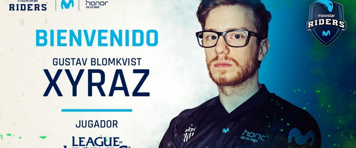 Movistar Riders anuncia su nuevo fichaje de League of Legends