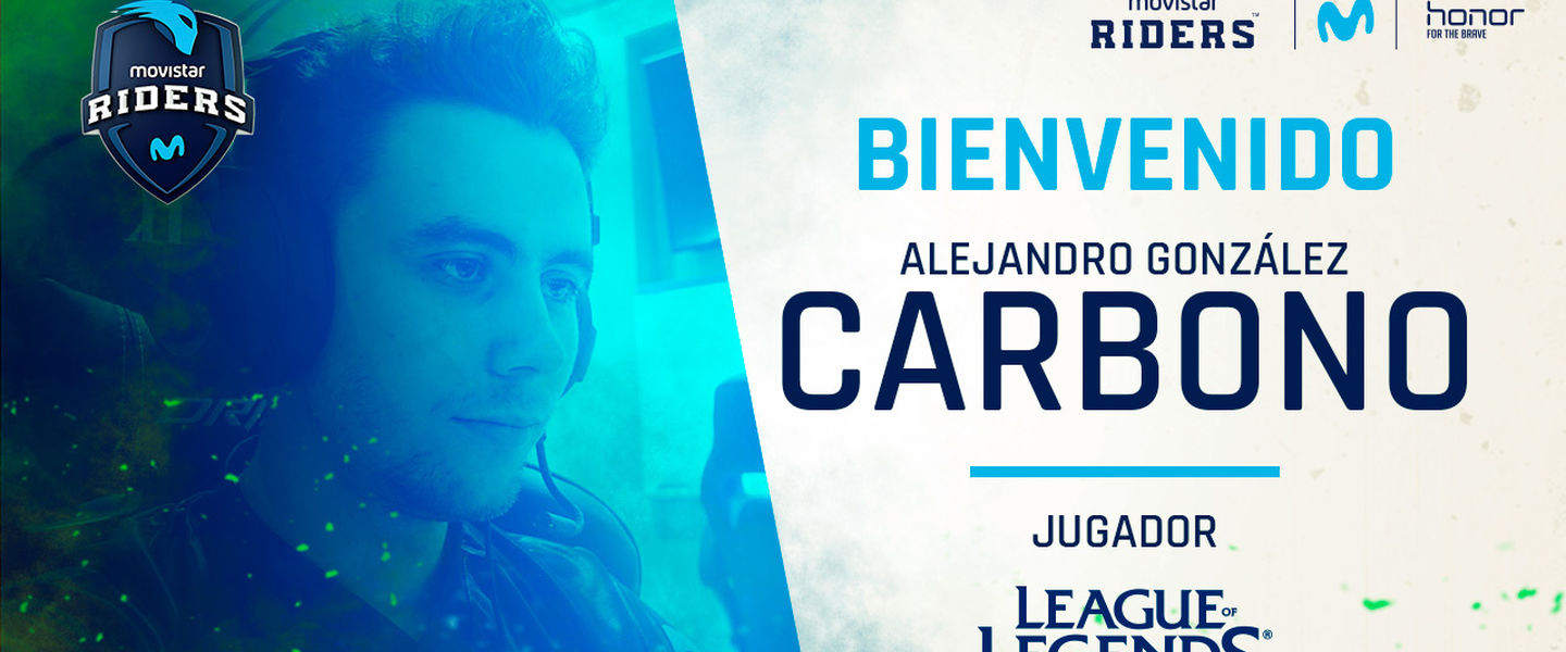 Carbono, el fichaje estrella de Movistar Riders