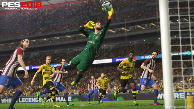 Los porteros de PES 2018