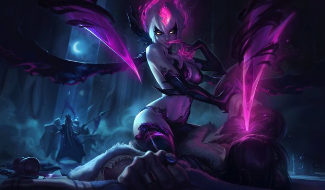 Evelynn en su nuevo 'splash art' / Imagen: Riot Games