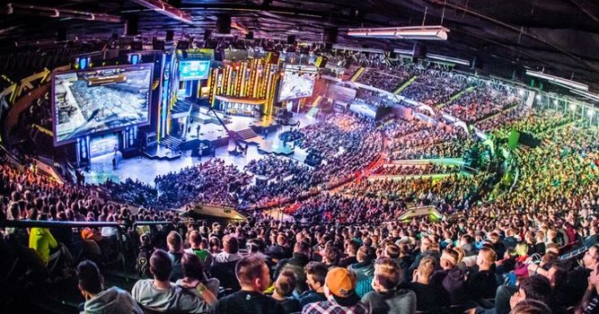 IEM Katowice y Counter Strike son prácticamente sinónimos. Así estaba el estadio en la edición anterior.
