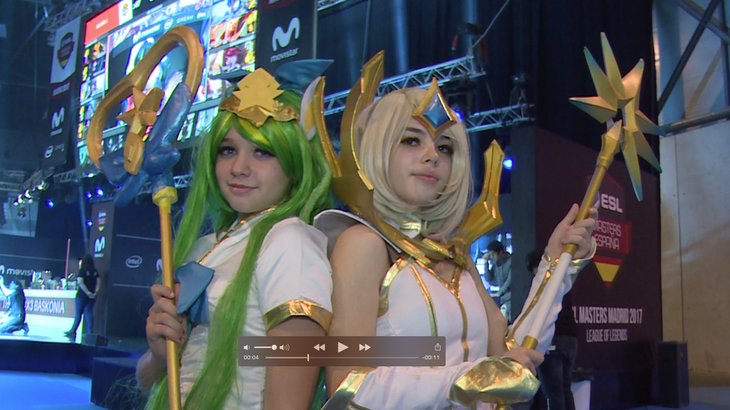 El mundo del cosplay toma la Madrid Gaming Experience