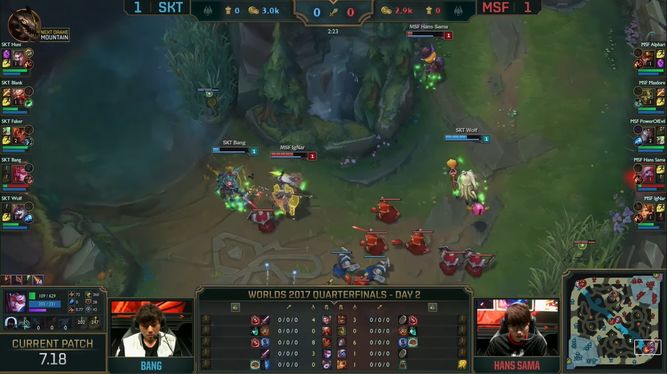 Esta es la interfaz habitual a la hora de visualizar League of Legends