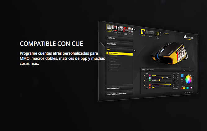 Personalización casi infinita con el software de Corsair