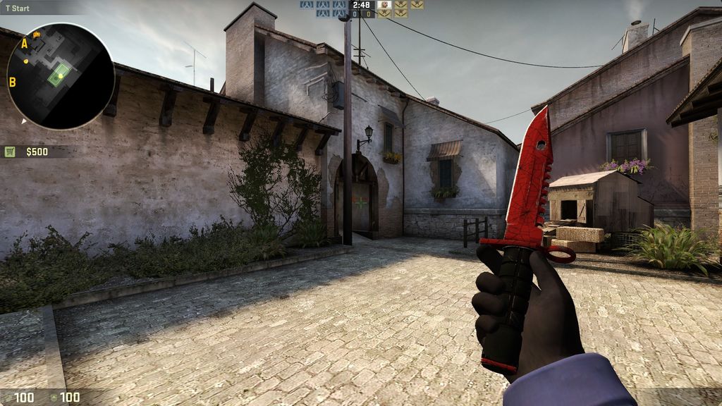 M9 Bayonet | Crimson Web - 4.245$ de precio medio es el que tiene uno de los cuchillos más deseados.
