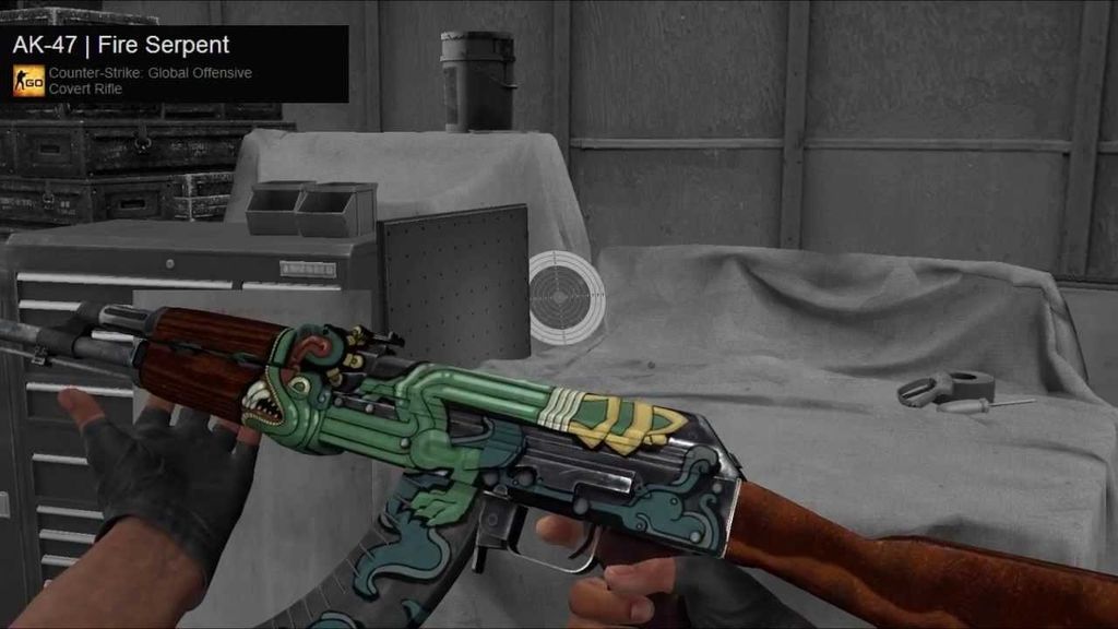 StatTrak™ AK-47 | Fire Serpent - 3.402,5$ es el precio medio de un rifle con motivos aztecas que en muchos casos triplica el valor por el que podemos conseguir este arma en la realidad.