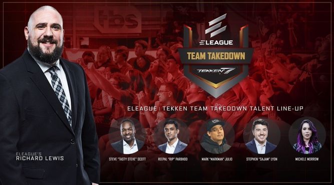 Ya conocemos el equipo de retransmisión del Tekken Team Takedown