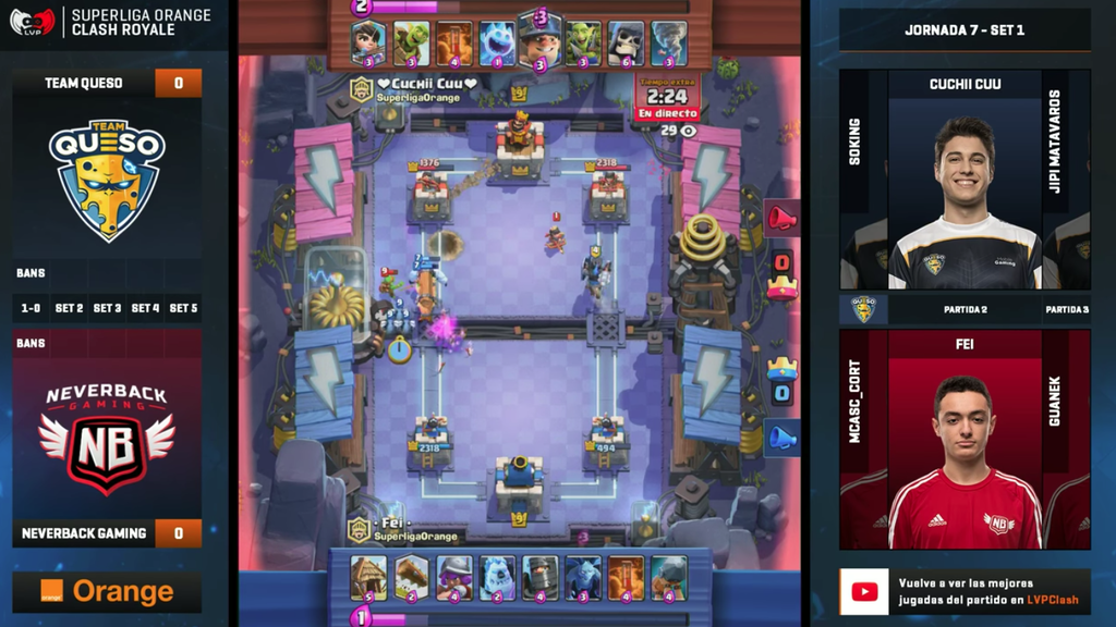Los mejores mazos de la última jornada de la SLO de Clash Royale