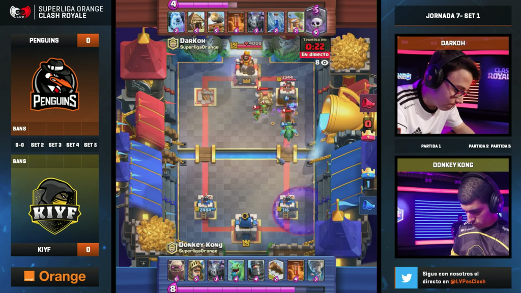 Los mejores mazos de la última jornada de la SLO de Clash Royale