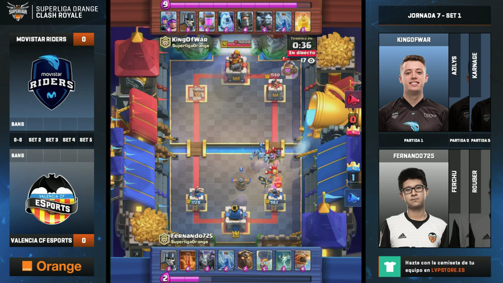 Los mejores mazos de la última jornada de la SLO de Clash Royale