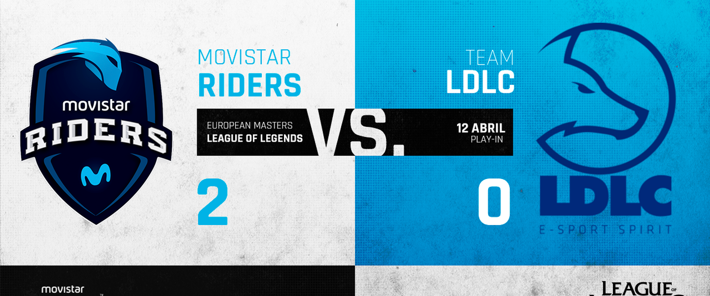 Movistar Riders estará en la fase de grupos del European Masters