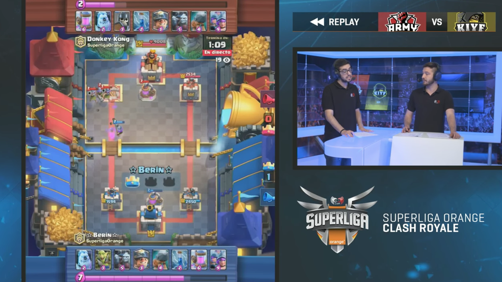 Los mazos pesados dominan la SLO de Clash Royale