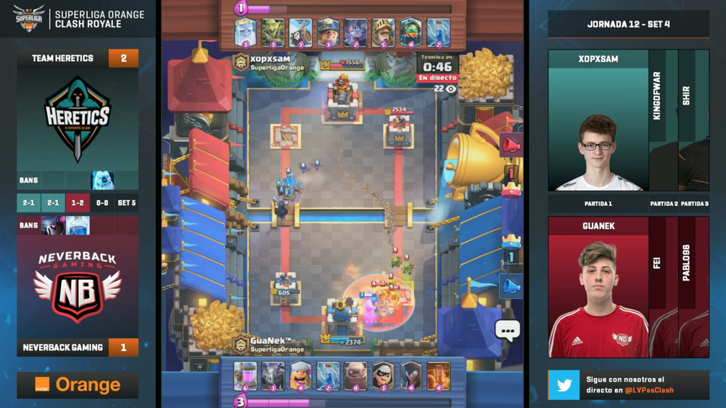 Los mejores mazos de la última jornada de la SLO de Clash Royale