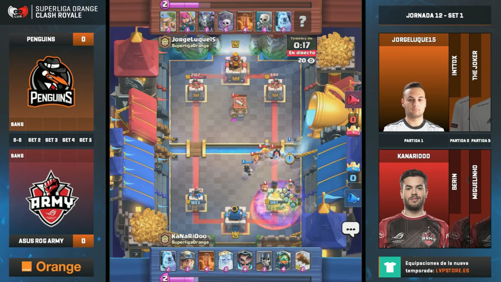 Los mejores mazos de la última jornada de la SLO de Clash Royale