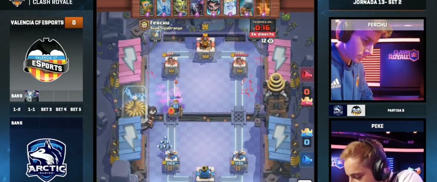 Las barajas de Clash Royale que triunfaron en la SLO