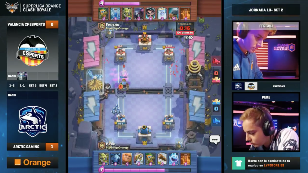 Las barajas de Clash Royale que triunfaron en la SLO