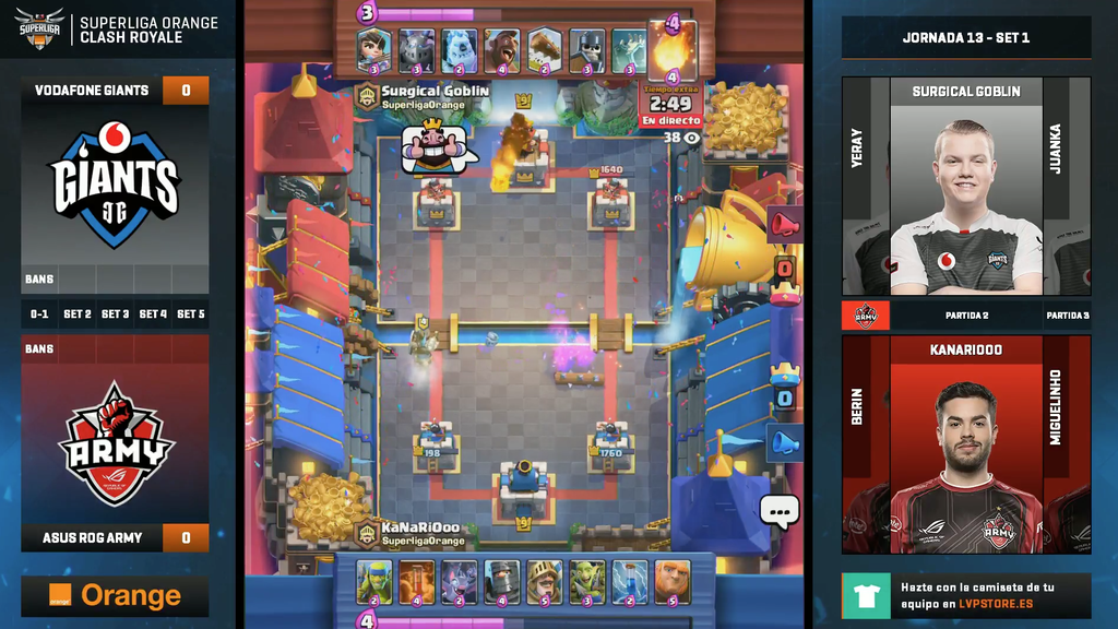 Las barajas de Clash Royale que triunfaron en la SLO