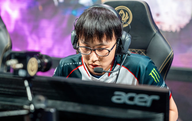 Doublelift, demostrando un nivel espectacular cuando más se le necesita.
