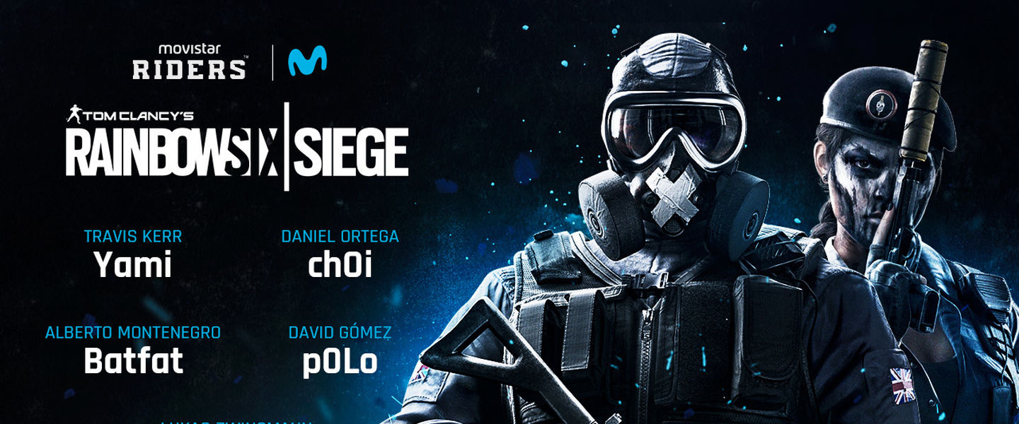 Movistar Riders presenta su equipo de Rainbow Six