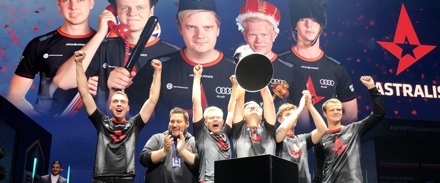 Astralis sigue dominando Counter-Strike y conquista la ECS