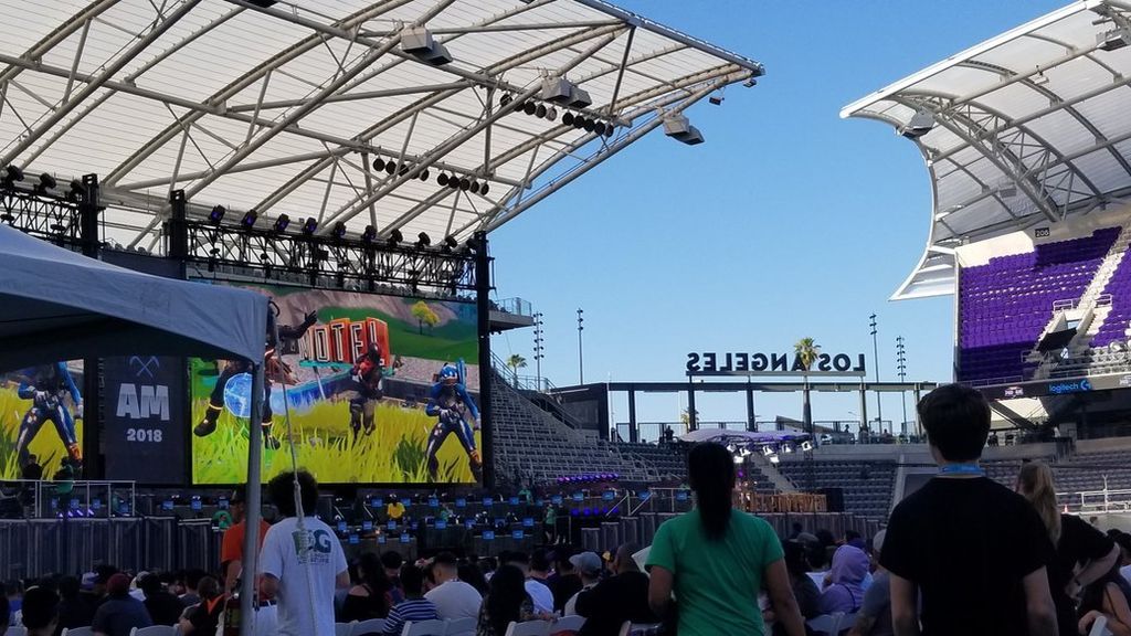 Las mejores imágenes del Fortnite Pro-Am de Los Ángeles