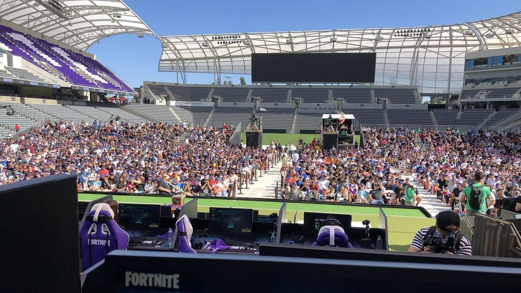 Las mejores imágenes del Fortnite Pro-Am de Los Ángeles