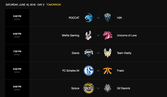 LCS EU - Día 2