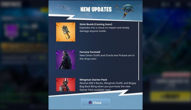 La bomba fétida llegará próximamente a Fortnite