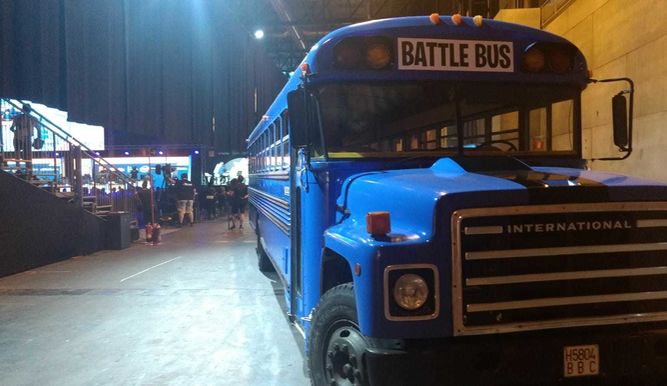 El autobús de Fortnite