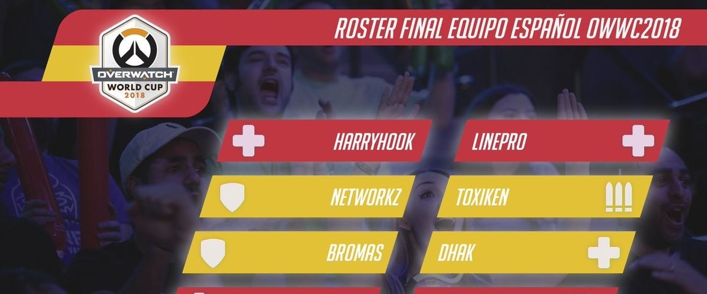 España presenta la plantilla con la que peleará por la Copa del Mundo de Overwatch