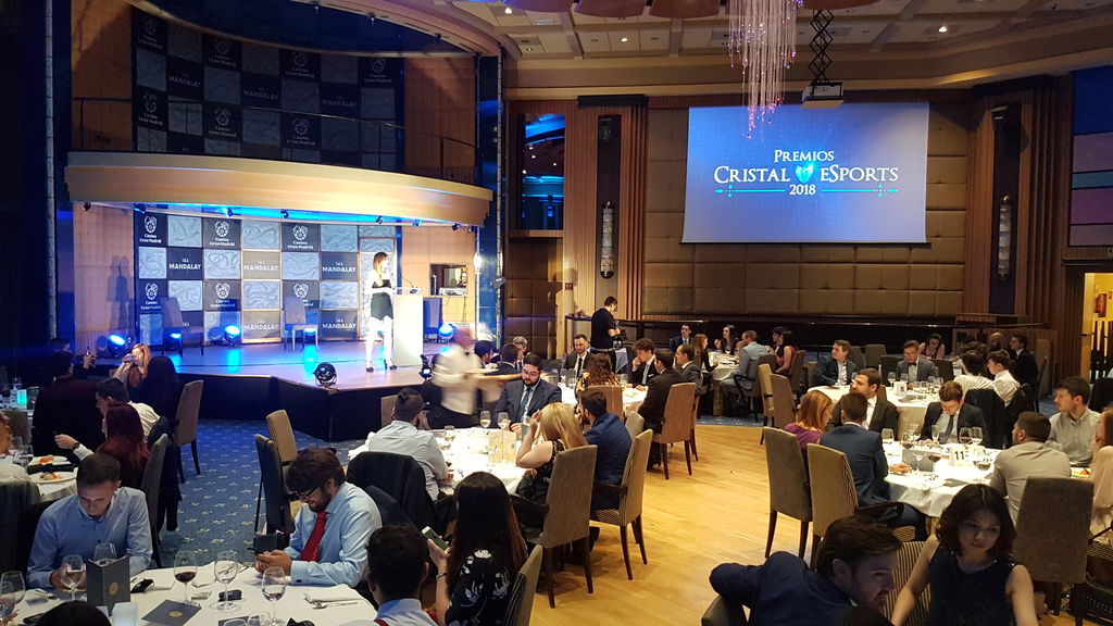 Las mejores fotos de los premios Cristal eSports