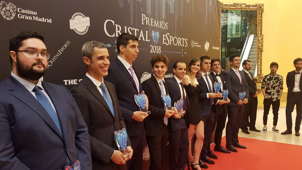 Las mejores fotos de los premios Cristal eSports