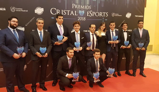 Las mejores fotos de los premios Cristal eSports