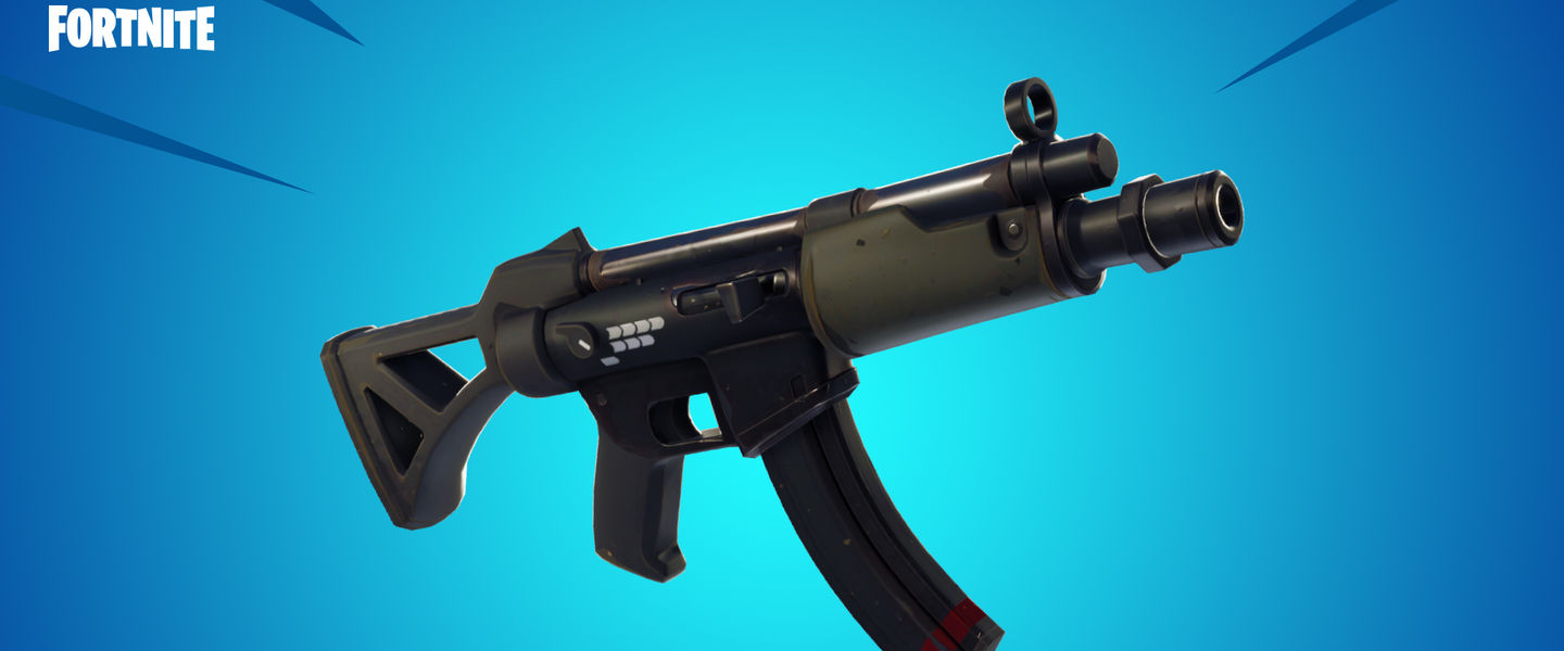 Un nuevo subfusil llega a Fortnite en el parche 5.0