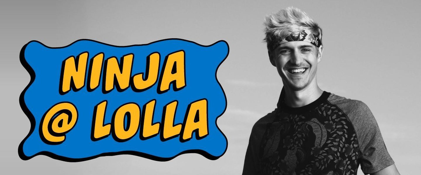 Ninja está retransmitiendo desde el Lollapalooza de Chicago