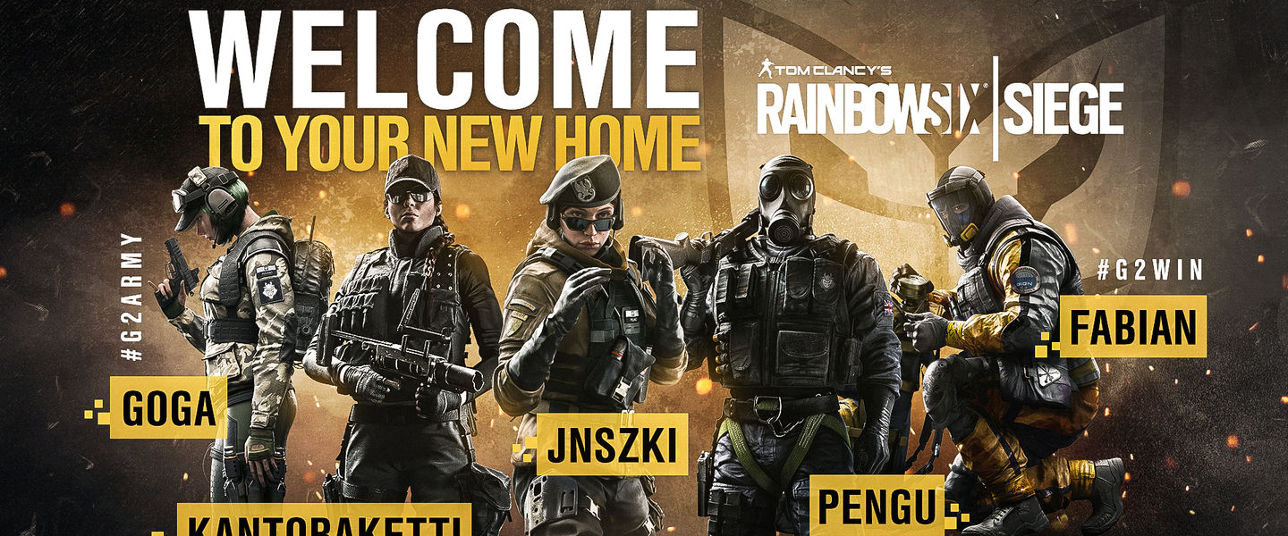 G2 entra en Rainbow Six con una plantilla de lujo