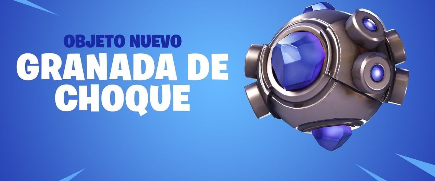 La granada de choque, el punto fuerte del último parche de Fortnite