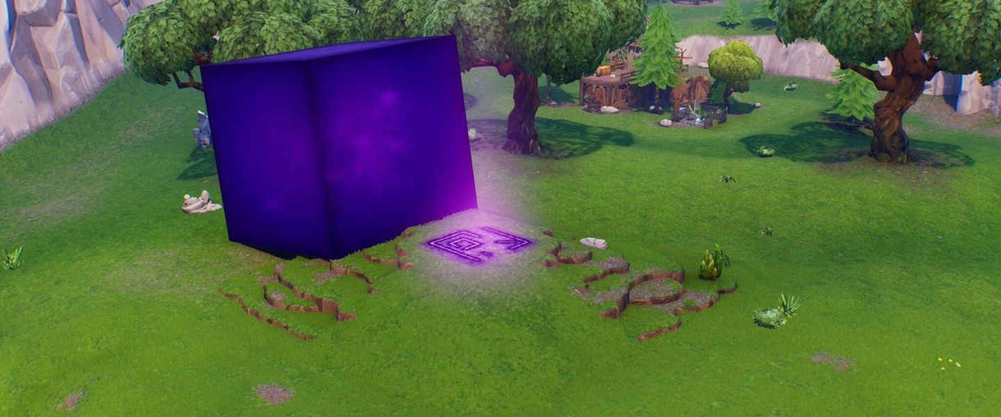 El cubo misterioso de Fortnite