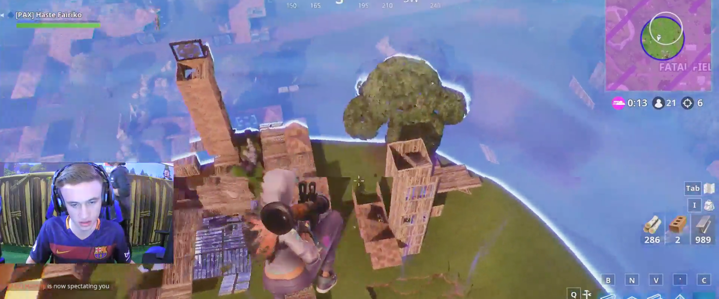 El cubo de Fortnite, protagonista inesperado de un torneo de 1,5 millones de dólares