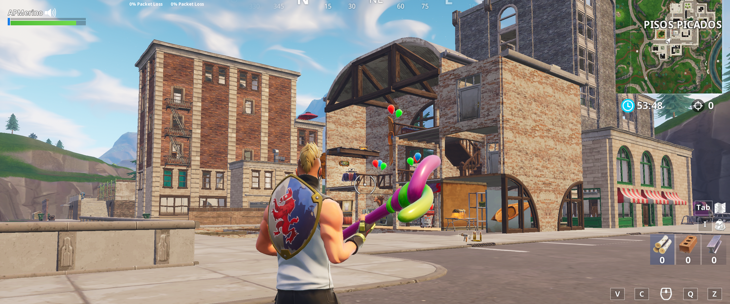 El edificio maldito de Fortnite