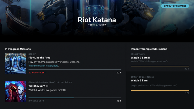 Riot premiará a los espectadores que vean los Mundiales