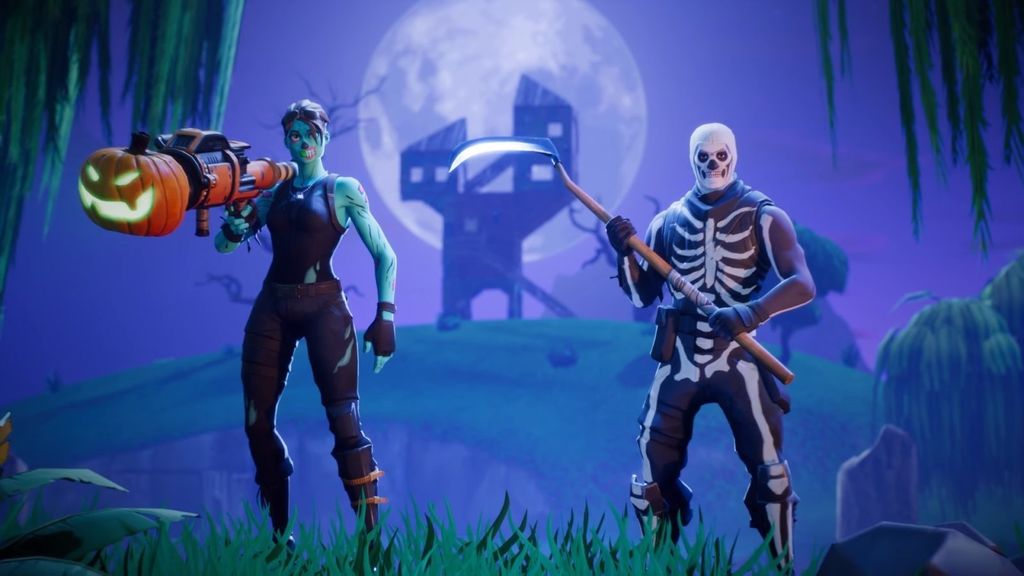 La mítica skin de esqueleto de Hallowen