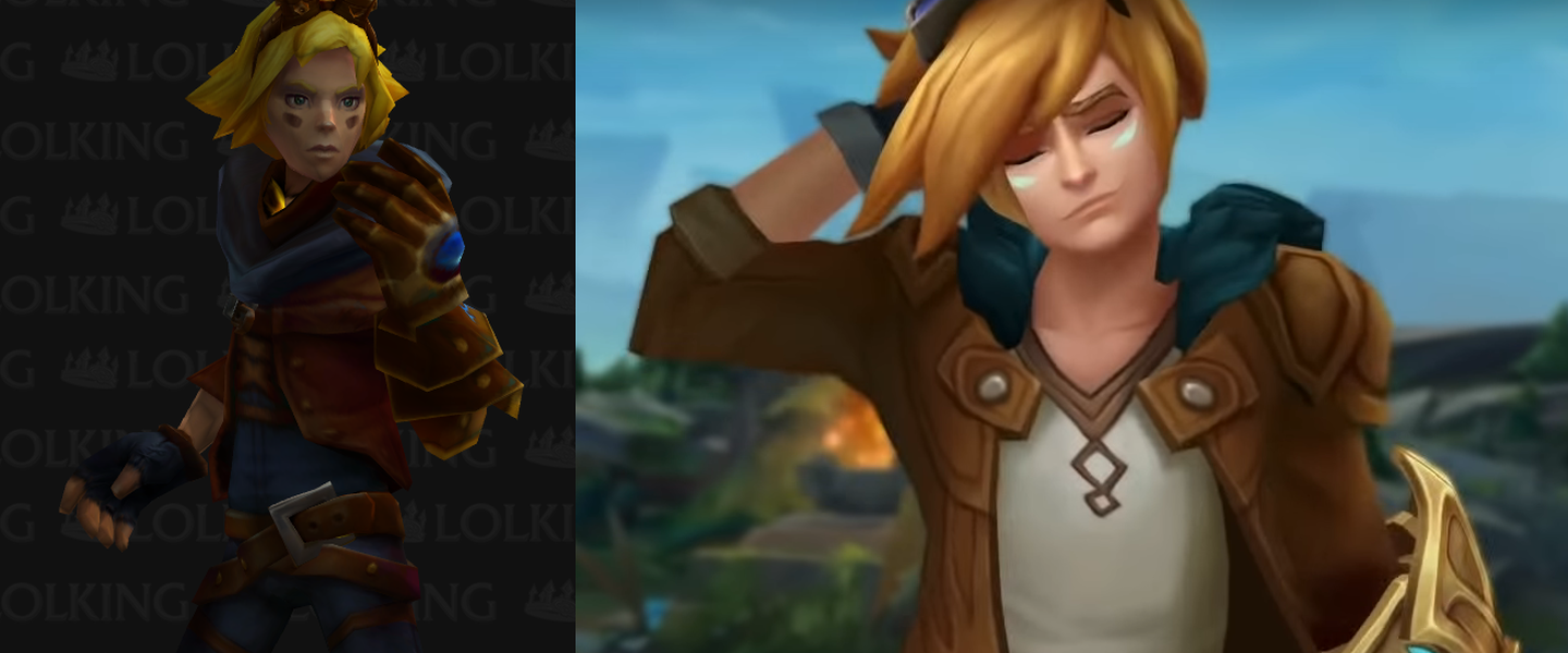 Aspecto base de Ezreal